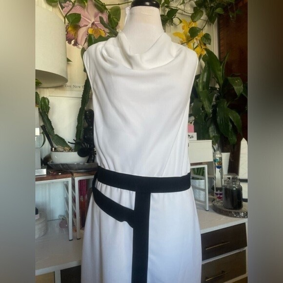 COP.COPINE Jungle White Mini Shift Dress Size L - Picture 11 of 16